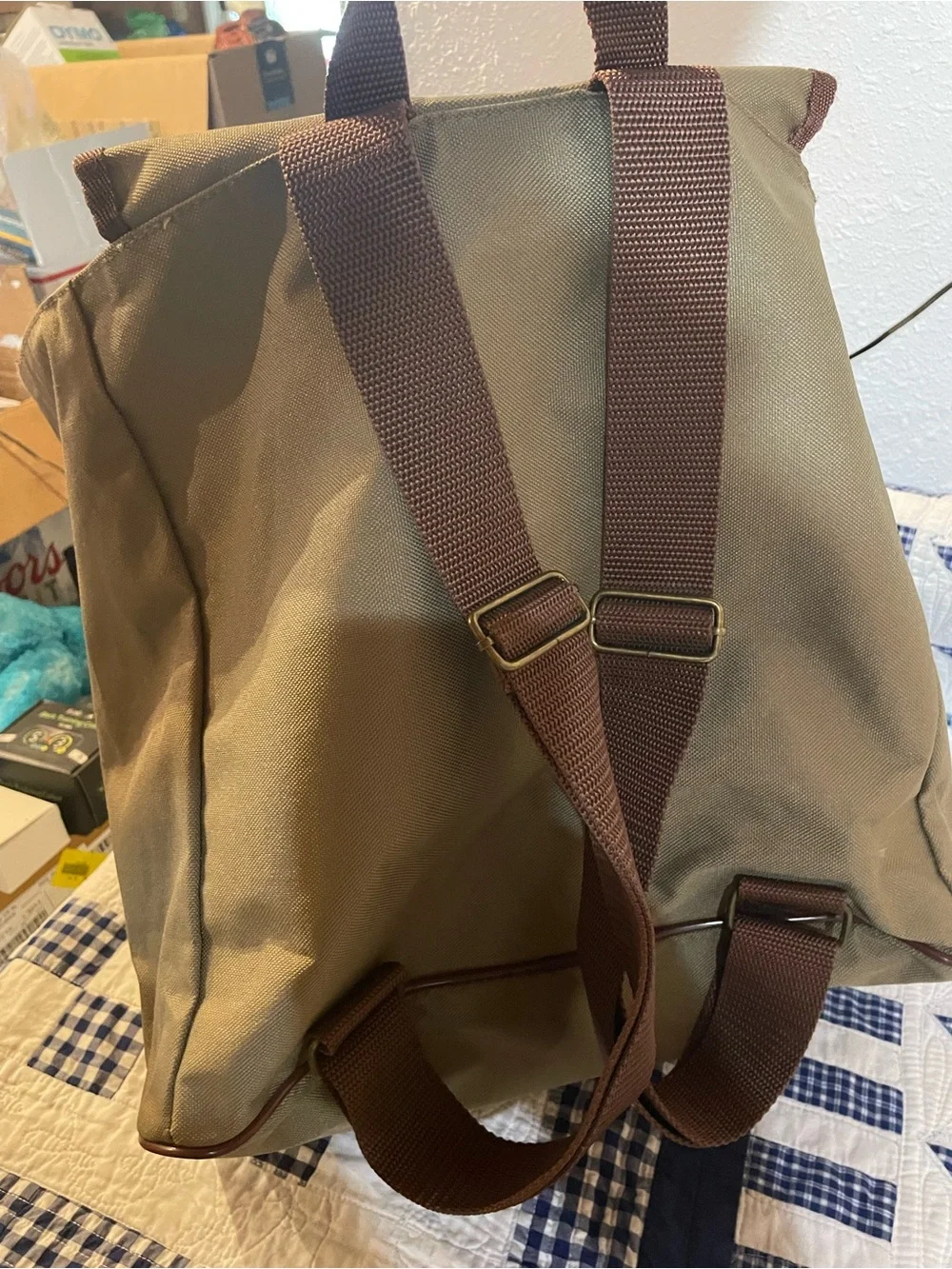 Disney 1999 Disneyana Convention Canvas Safari Adventure Mickey Backpack Bag